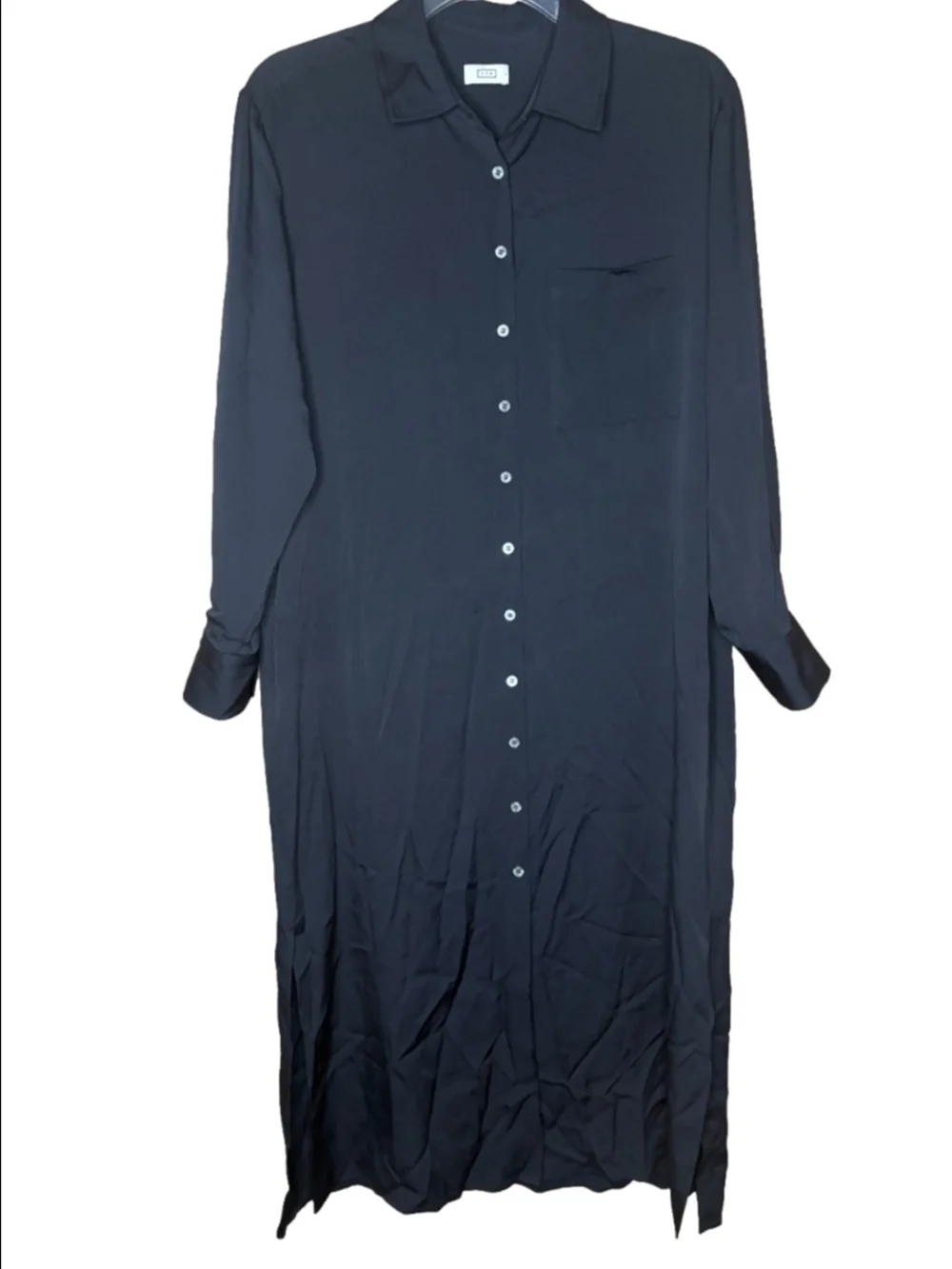 AYR The Deepest End Dresd Black Silk Size Large - Picture 5 of 16